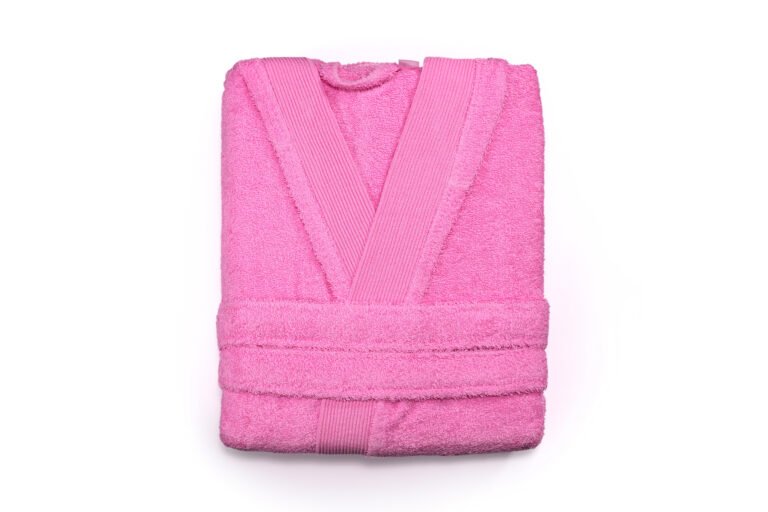 Ribbed Fashion Bathrobe