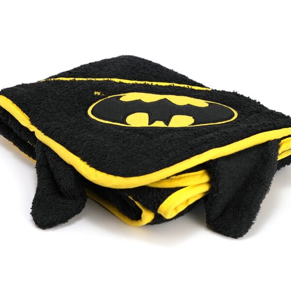 Baby Cap Towel With Contrast Piping Hood Embroidery