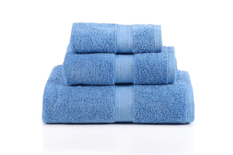 Dobby Fancy Terry Towel 3 Pcs Set. 1 X Guest Towel 1 X Hand Towel 1 X Bath Towel