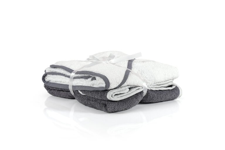 Baby Cap Towel Set with Contrast Pippen